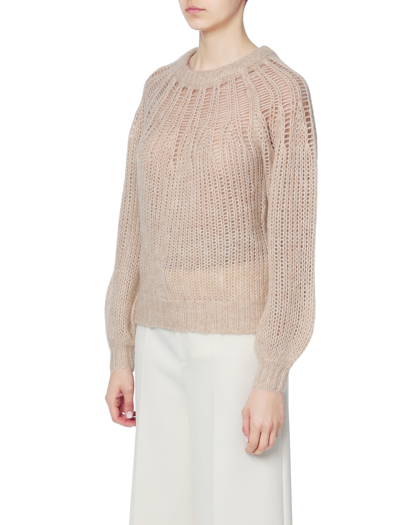 DESIGNERS REMIX Franki Yoke knit sweater