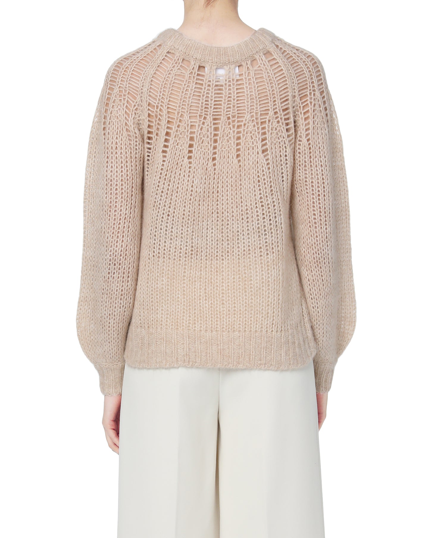 DESIGNERS REMIX Franki Yoke knit sweater