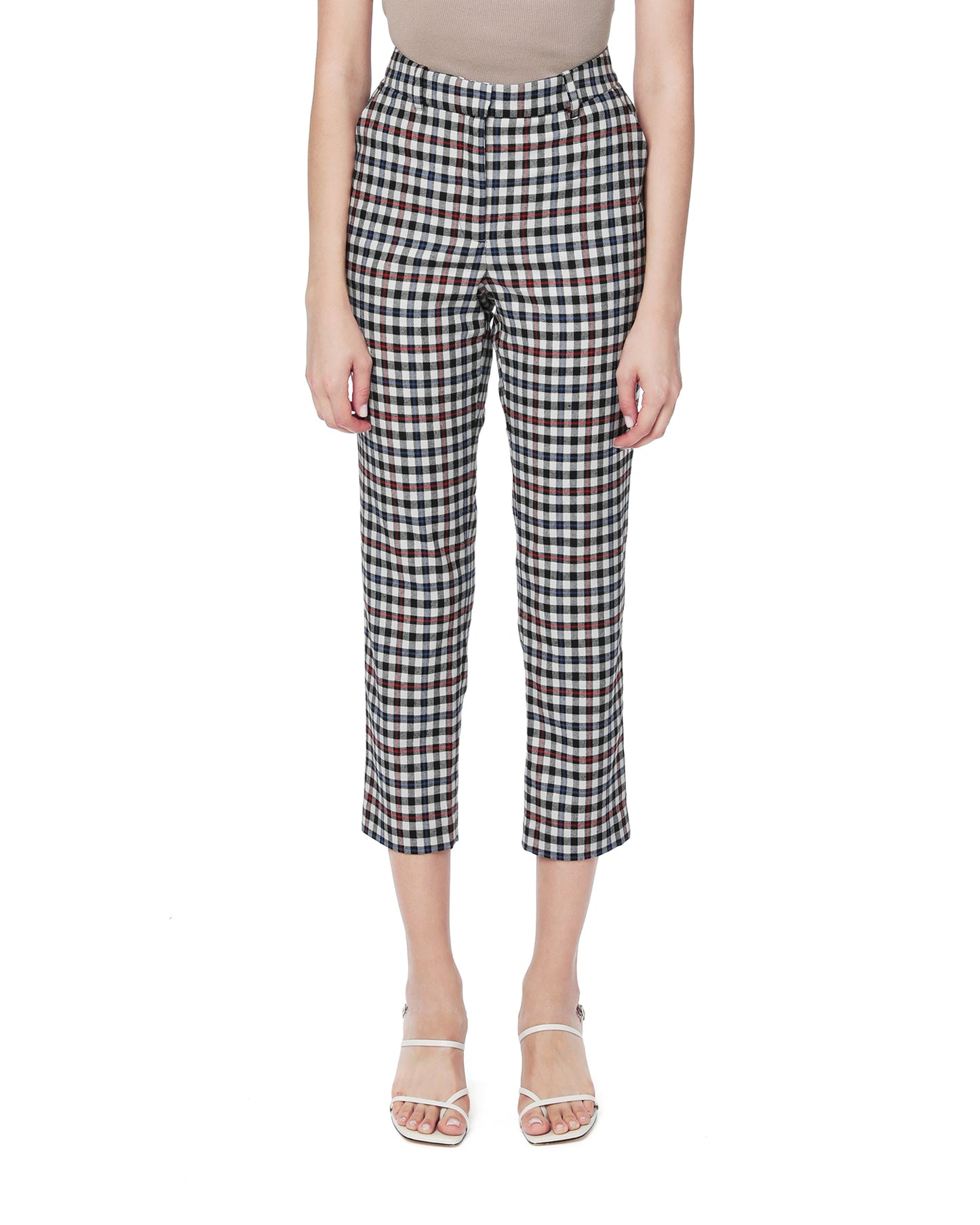 DESIGNERS REMIX Checker trousers