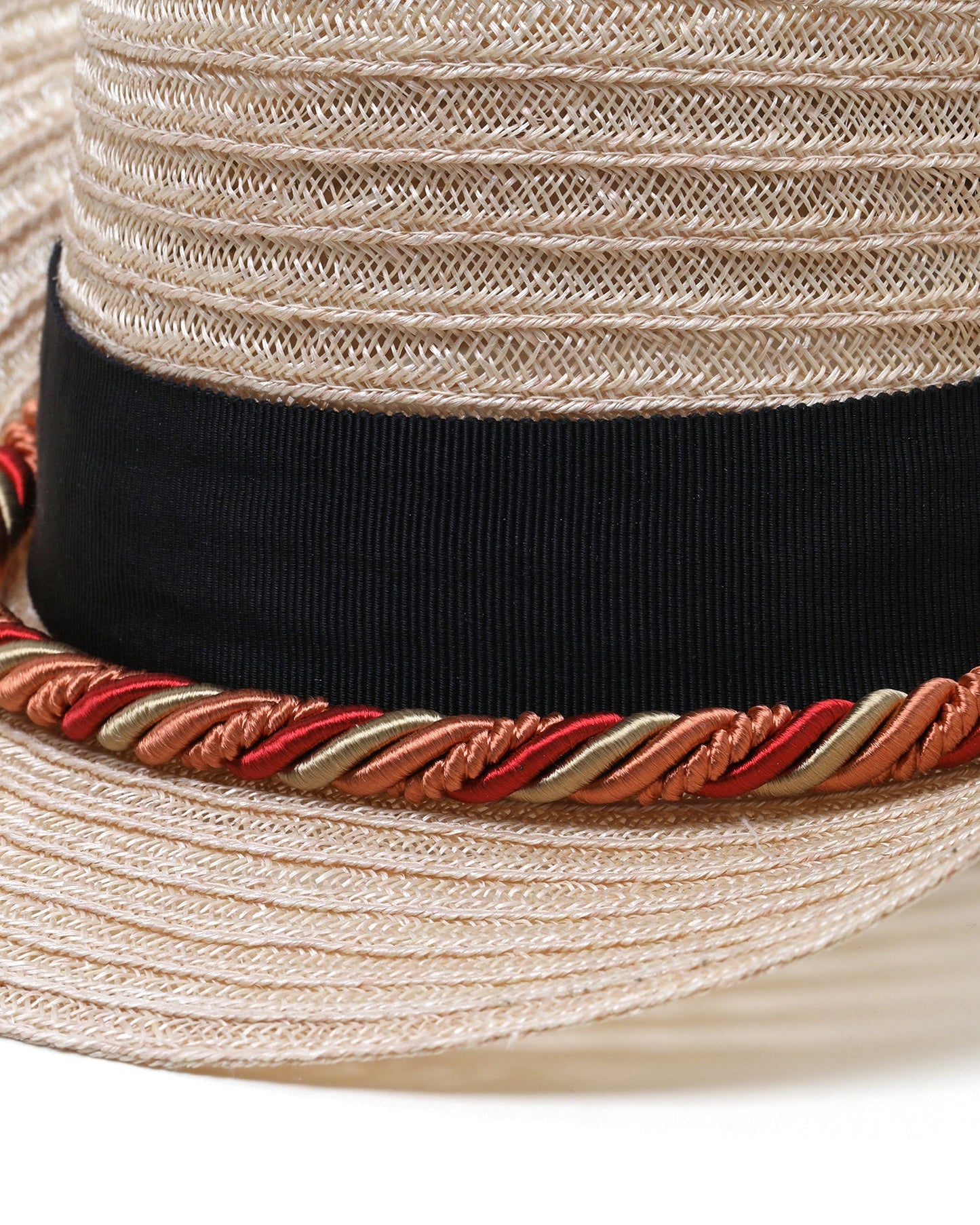 D'ESTREE Straw boater hat