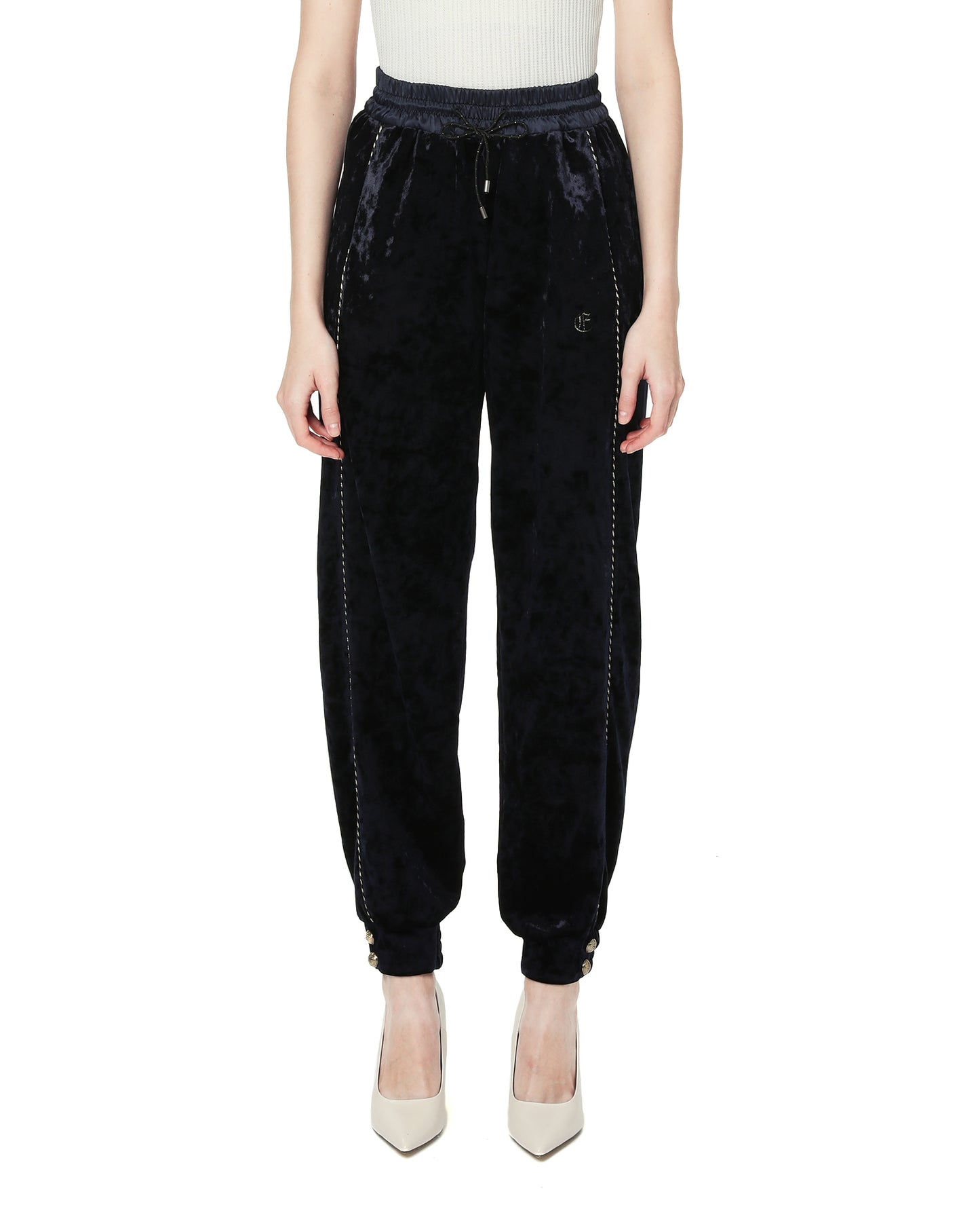 ECHTEGO Velvet taped joggers