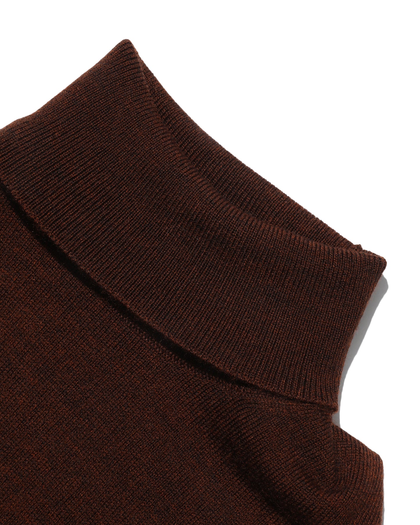 ENFOLD Contrast cuff knit sweater