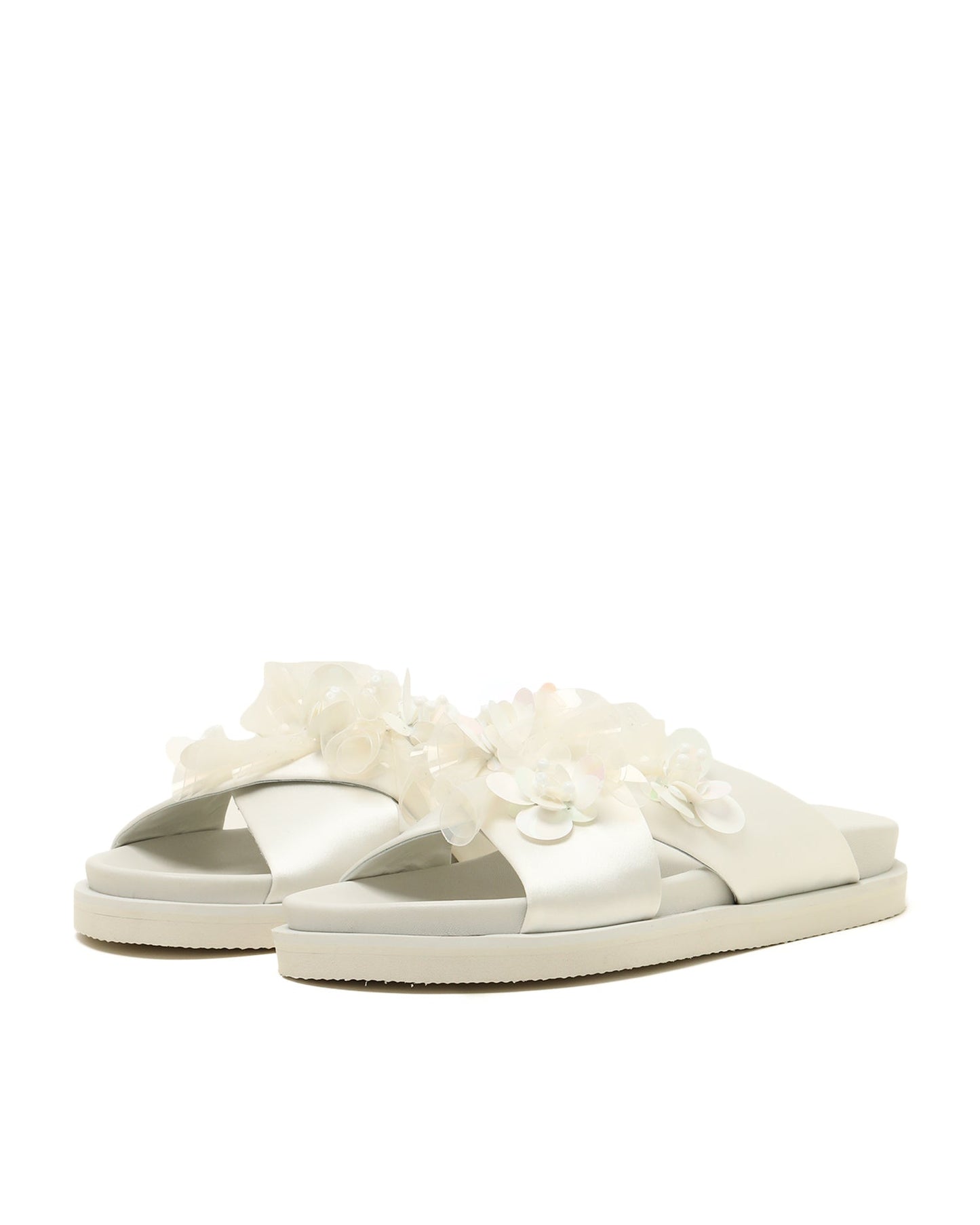 ENFOLD Ruffle-embellished sandals