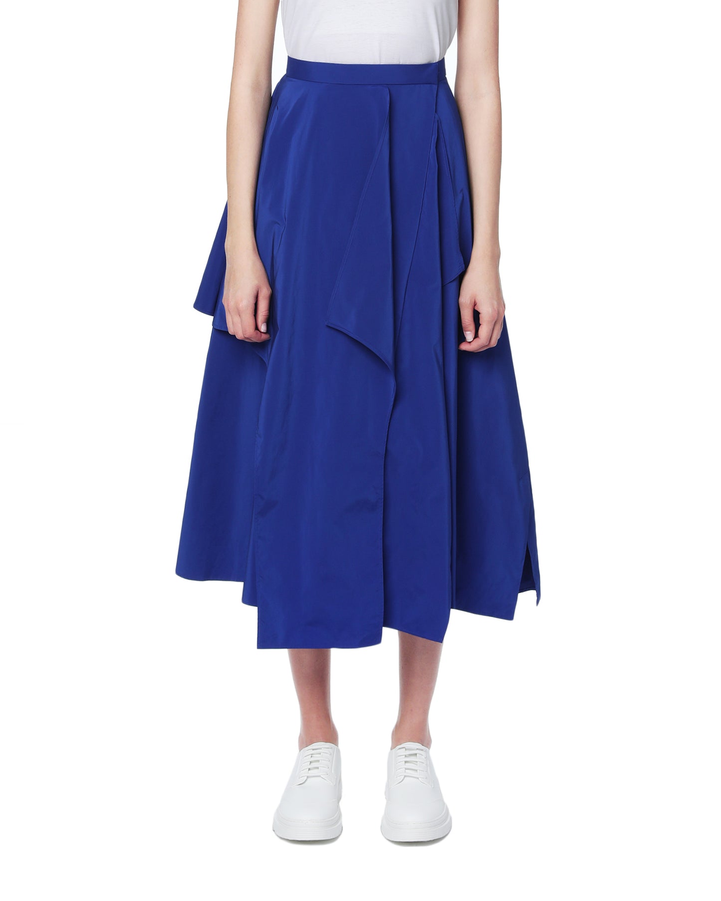 ENFOLD Asymmetrical layered skirt