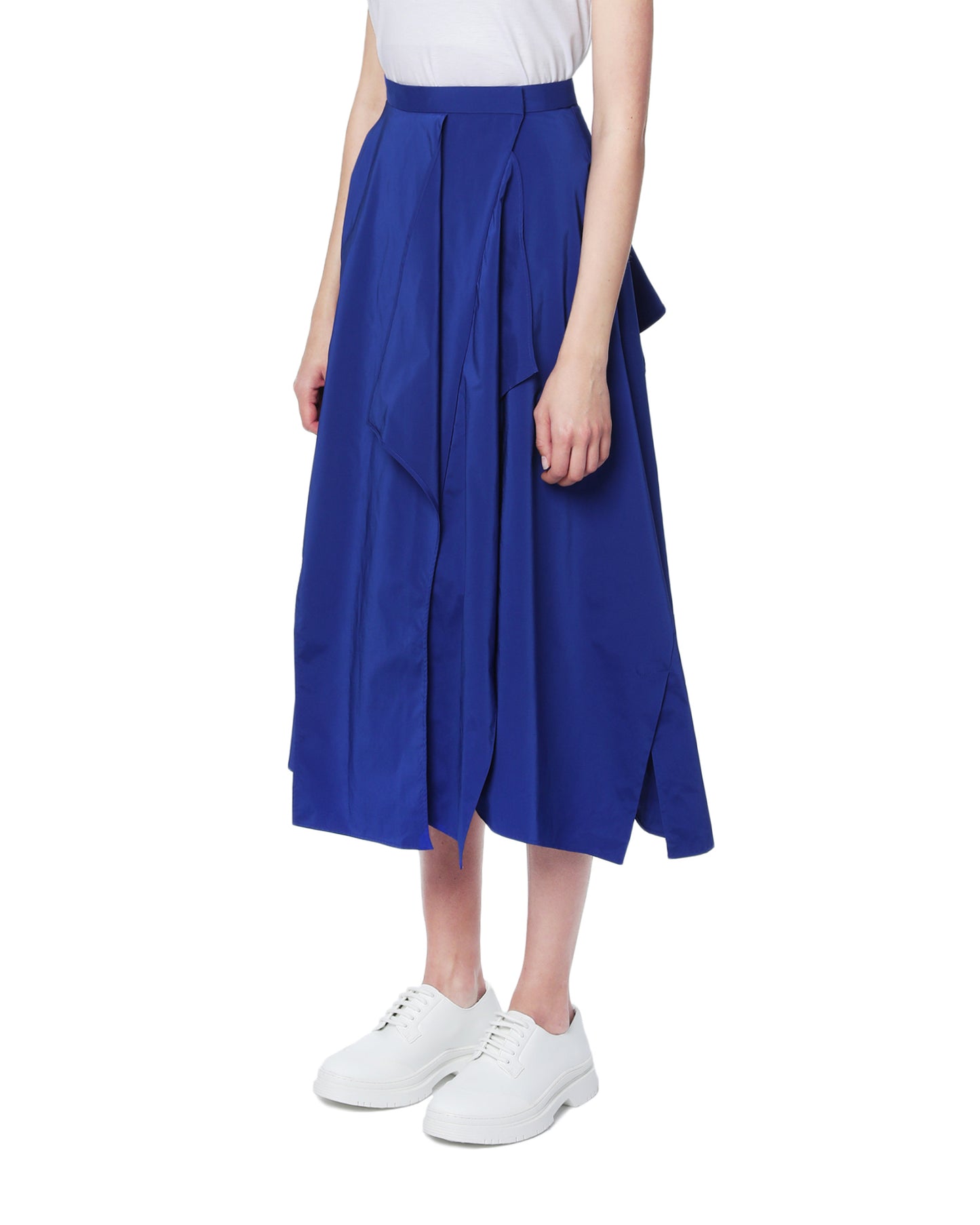 ENFOLD Asymmetrical layered skirt