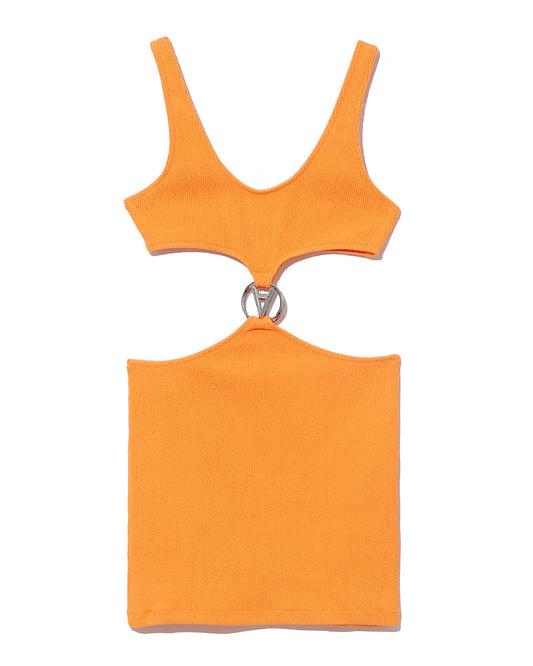 FILLES A PAPA Cut-out tank dress