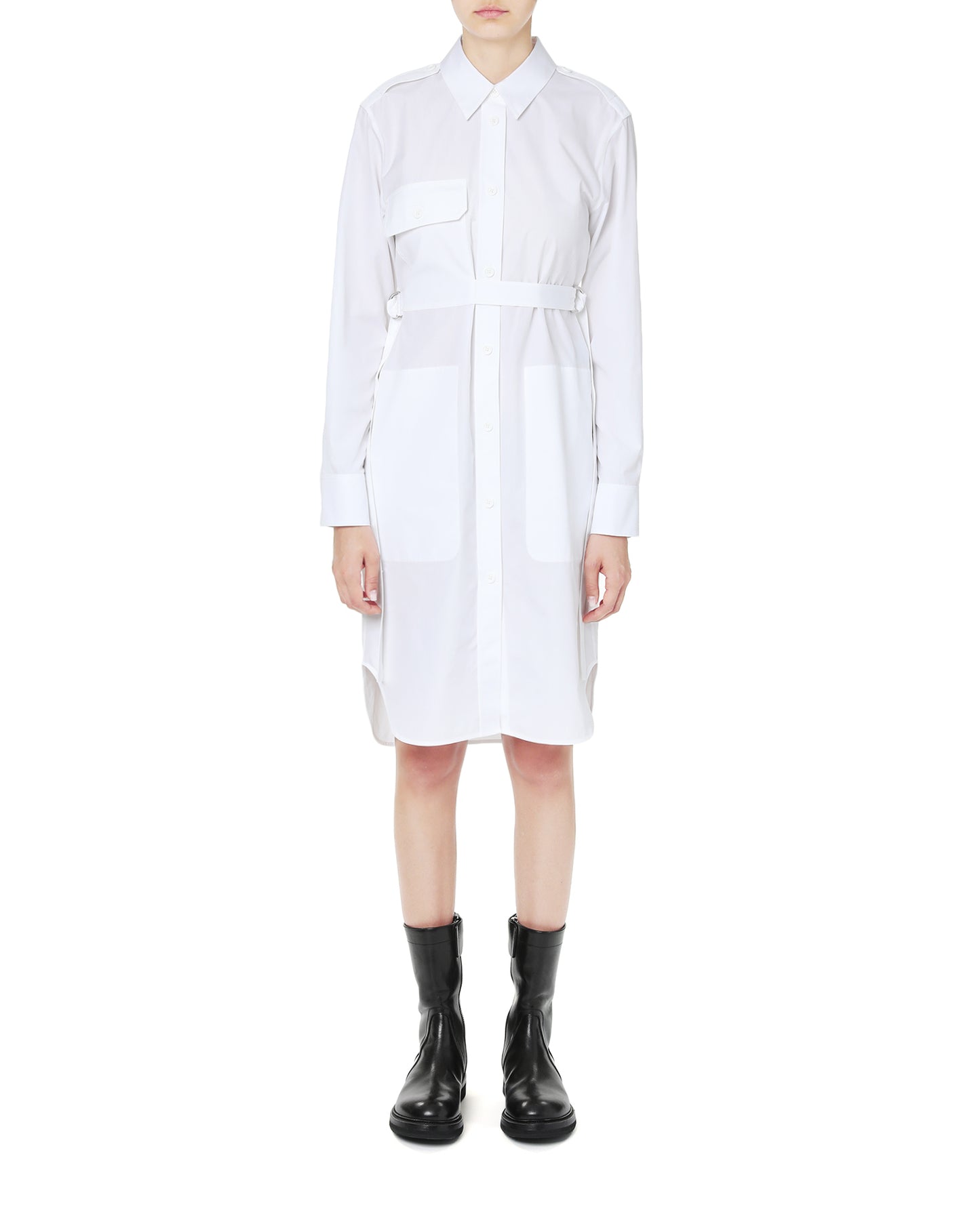 HELMUT LANG Strap shirt dress