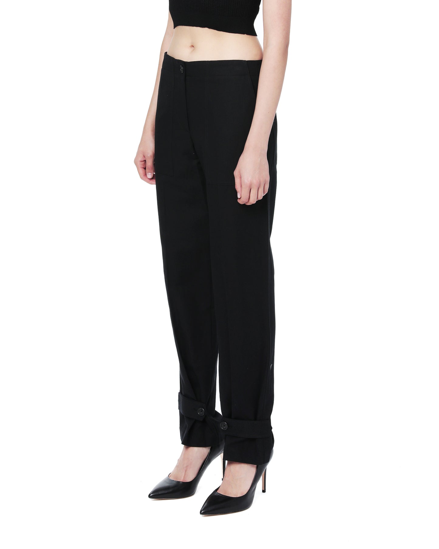 HELMUT LANG Linen straight-leg pants