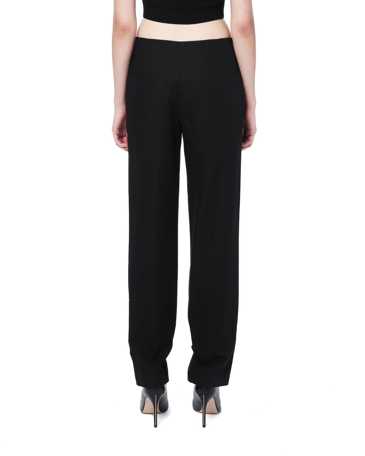 HELMUT LANG Linen straight-leg pants