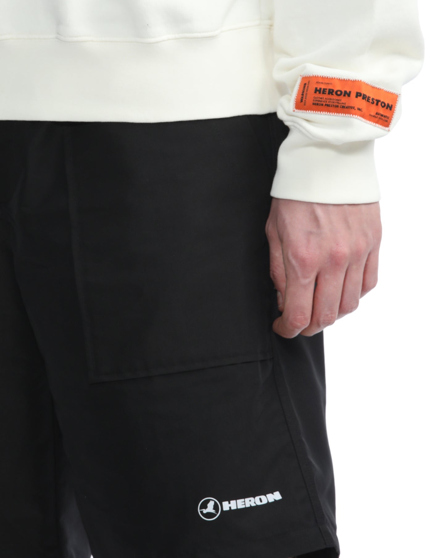 HERON PRESTON Ex-Ray logo track pants