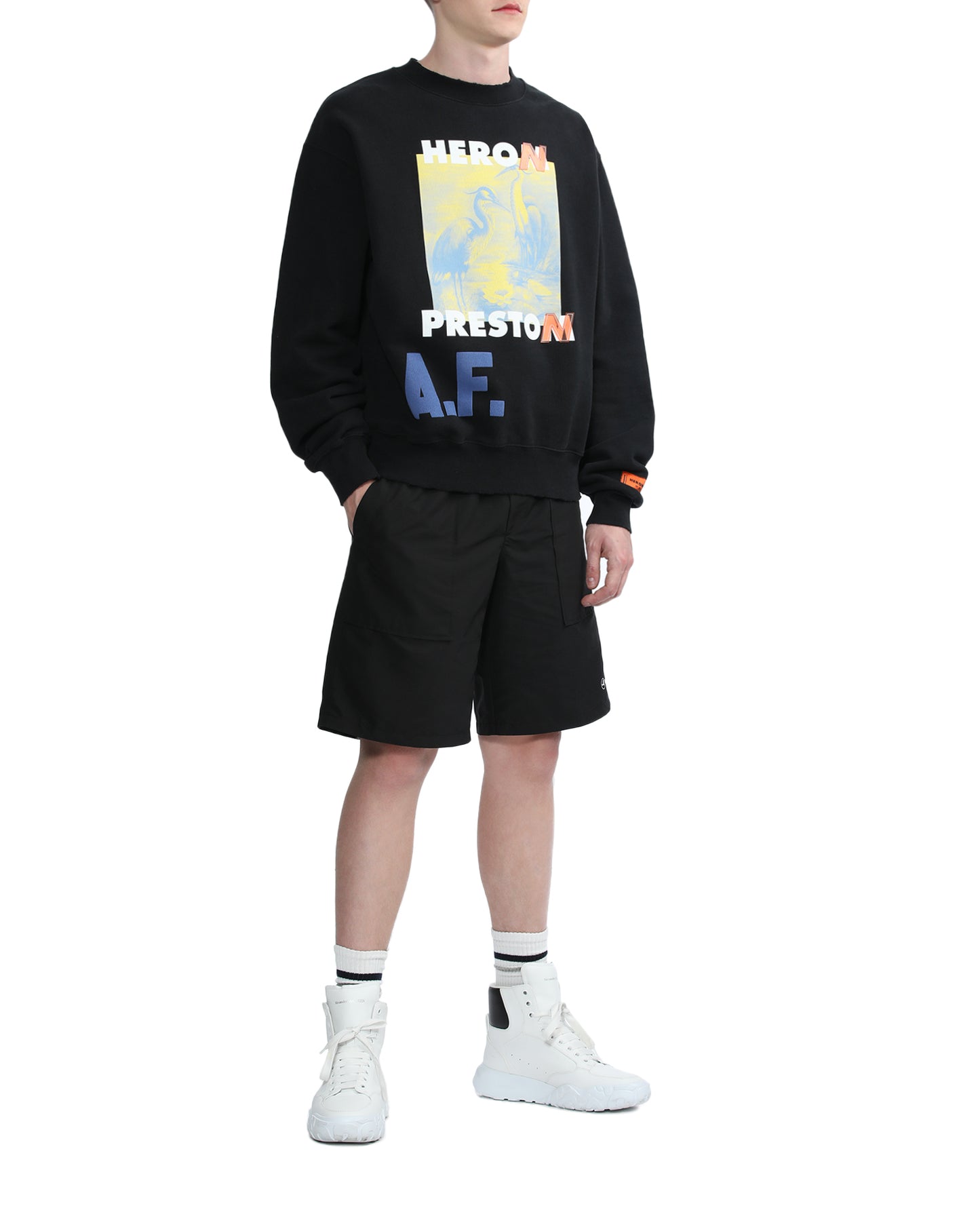 HERON PRESTON OS A.F. authorized sweatshirt