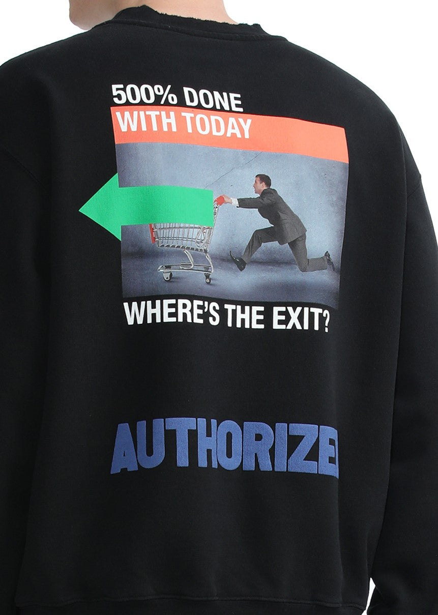 HERON PRESTON OS A.F. authorized sweatshirt