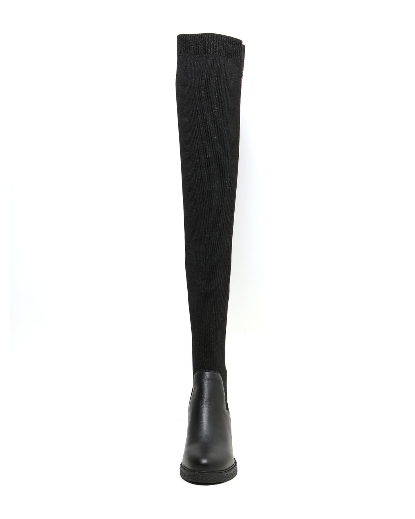 HYSTERIC GLAMOUR Knit knee-high boots