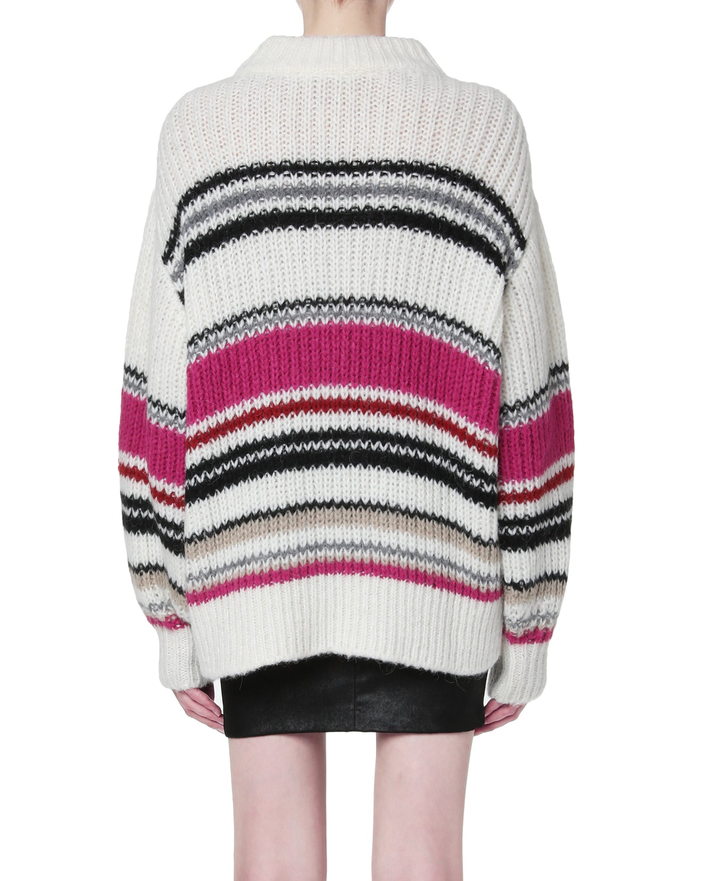 IRO Striped high neck sweater