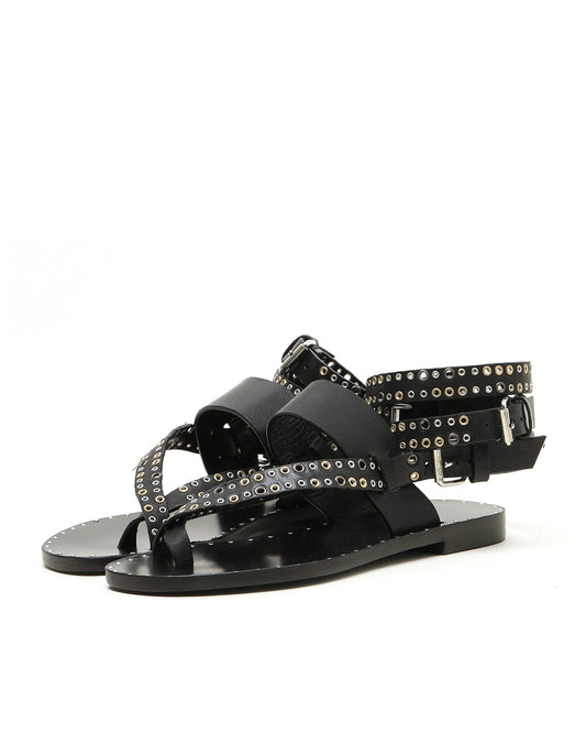 IRO Eyelet embellished sandals