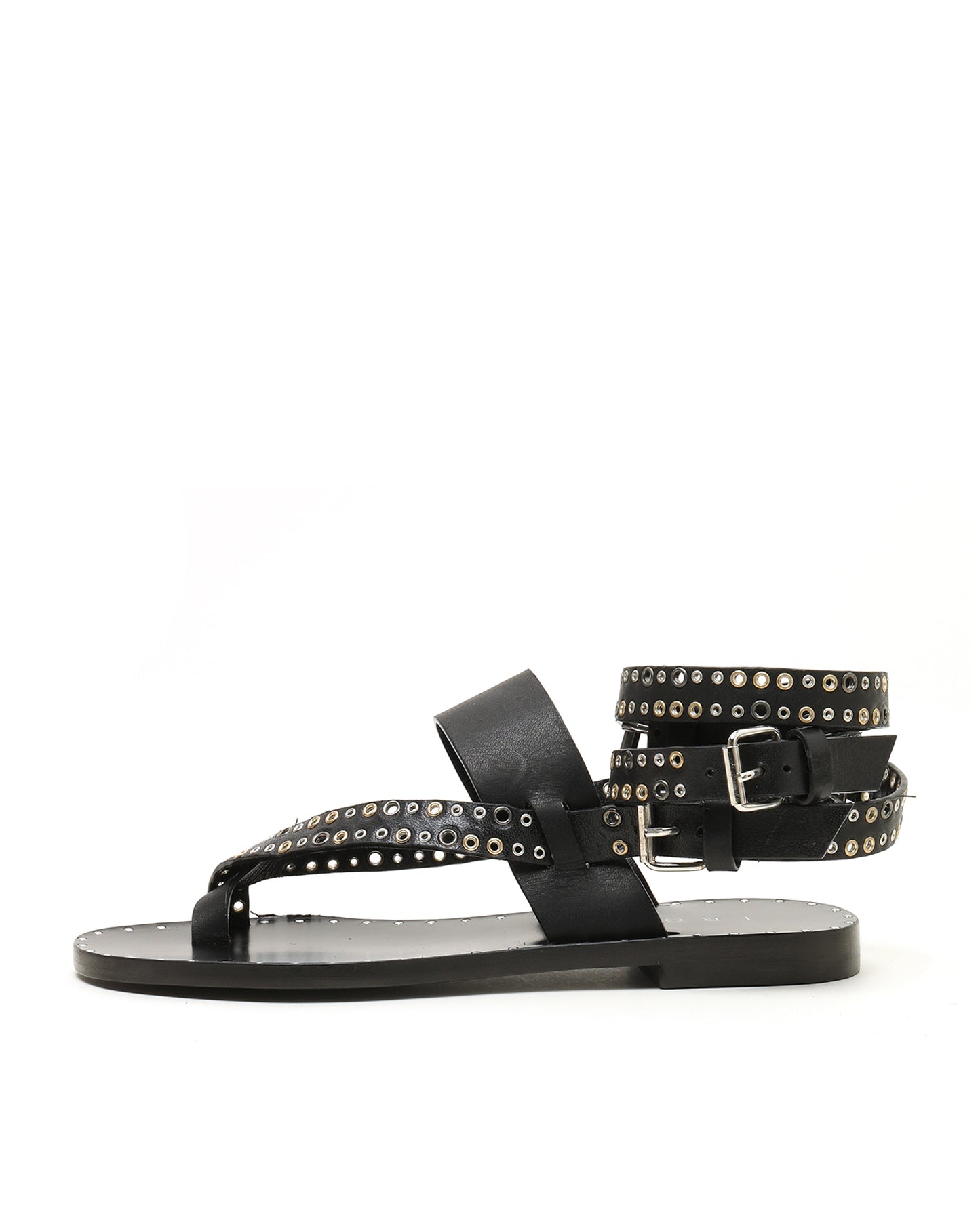 IRO Eyelet embellished sandals