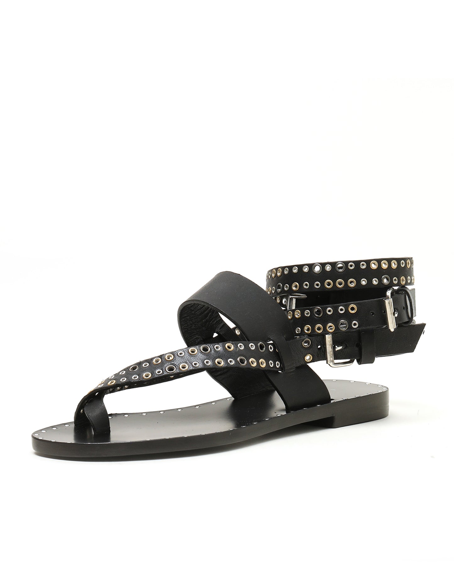 IRO Eyelet embellished sandals