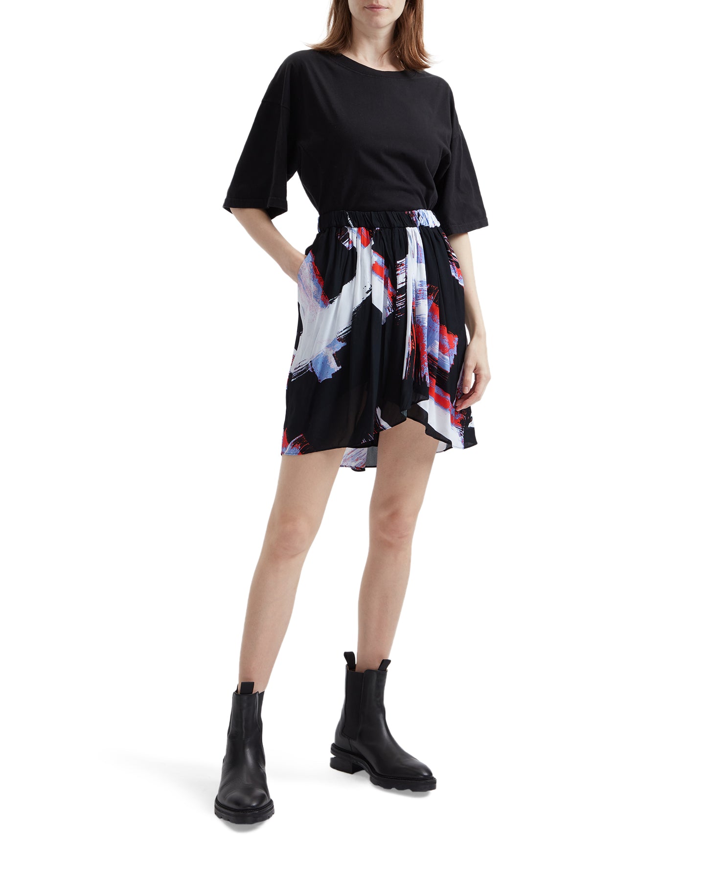 IRO Draped skirt