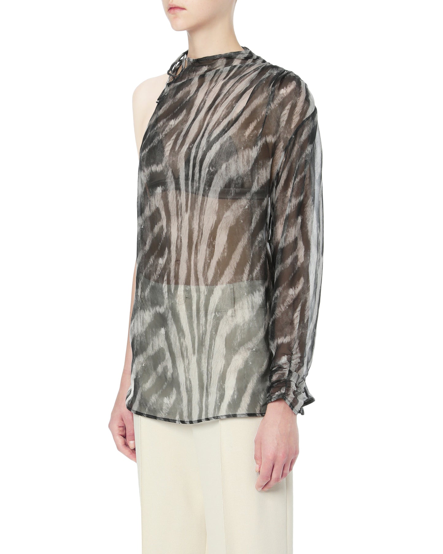 IRO Gaia zebra print top