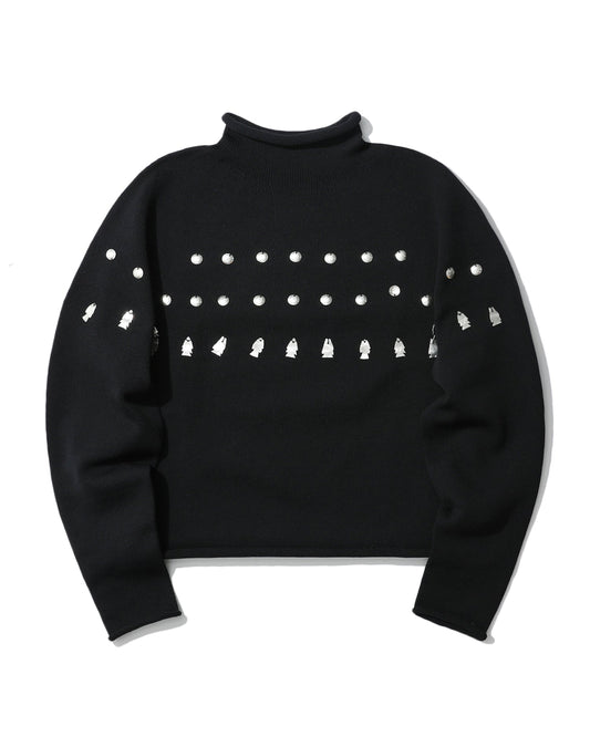 JIL SANDER Embellished sweater