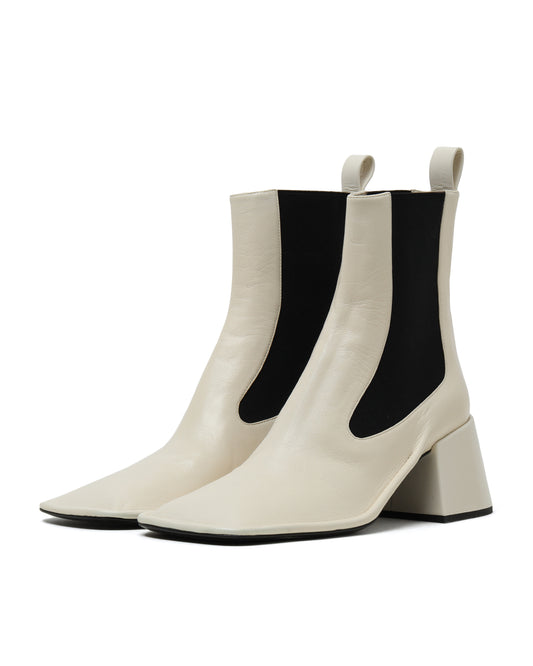 JIL SANDER Block heeled Chelsea boots