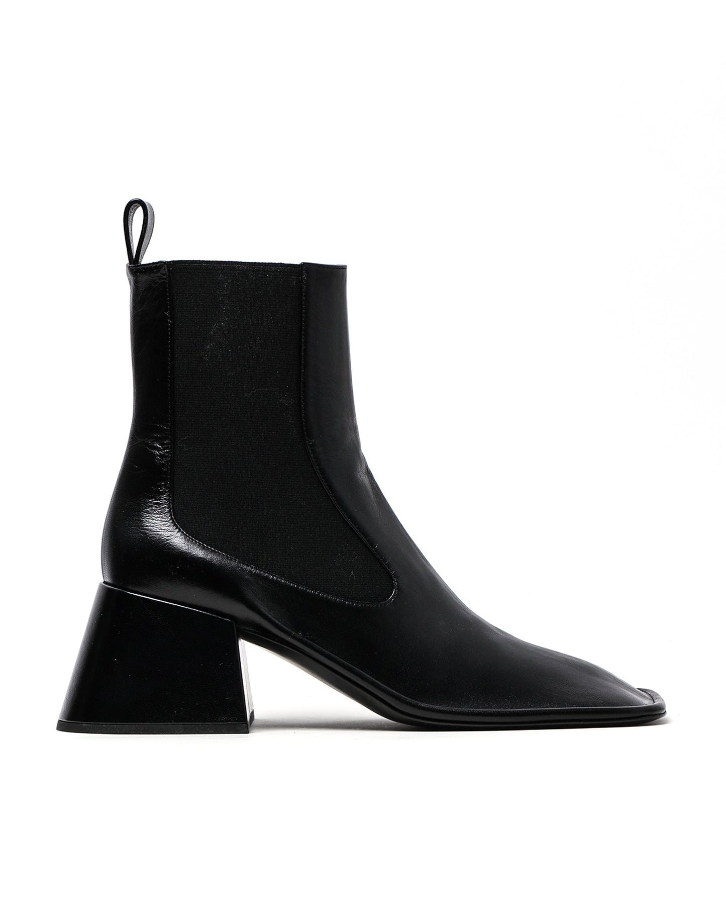 JIL SANDER Square toe ankle boots