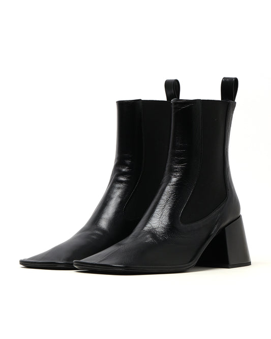 JIL SANDER Square toe ankle boots