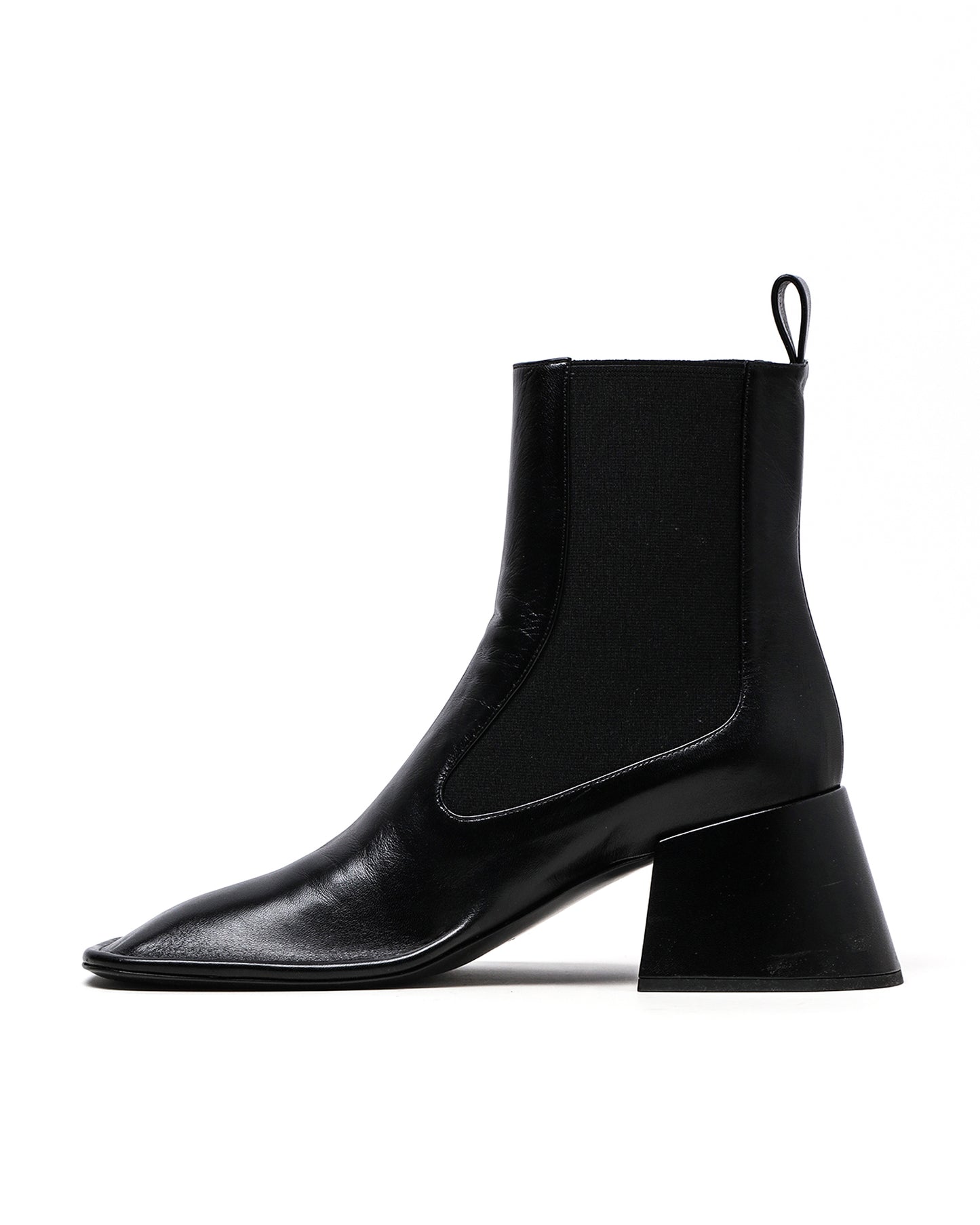 JIL SANDER Square toe ankle boots