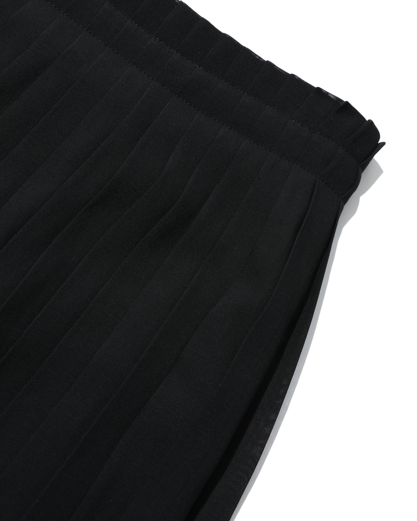 JIL SANDER Embroidered panelled pleated skirt