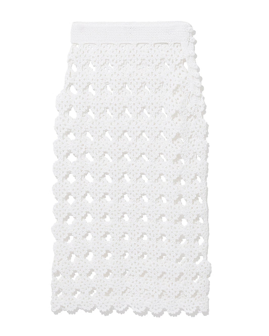 JIL SANDER Crochet skirt