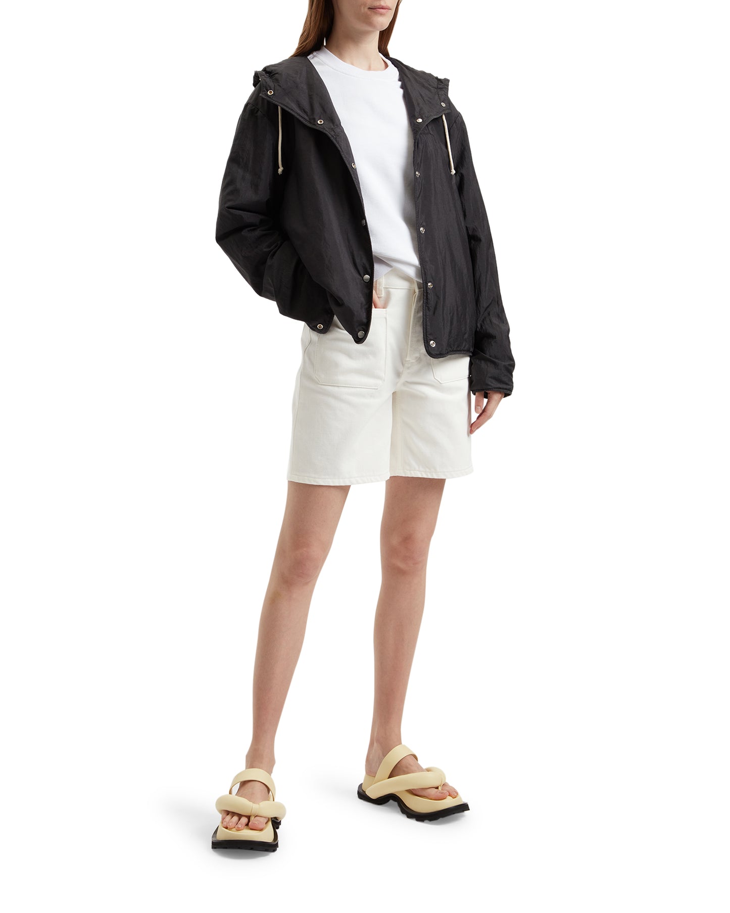 JIL SANDER Classic patch pockets shorts