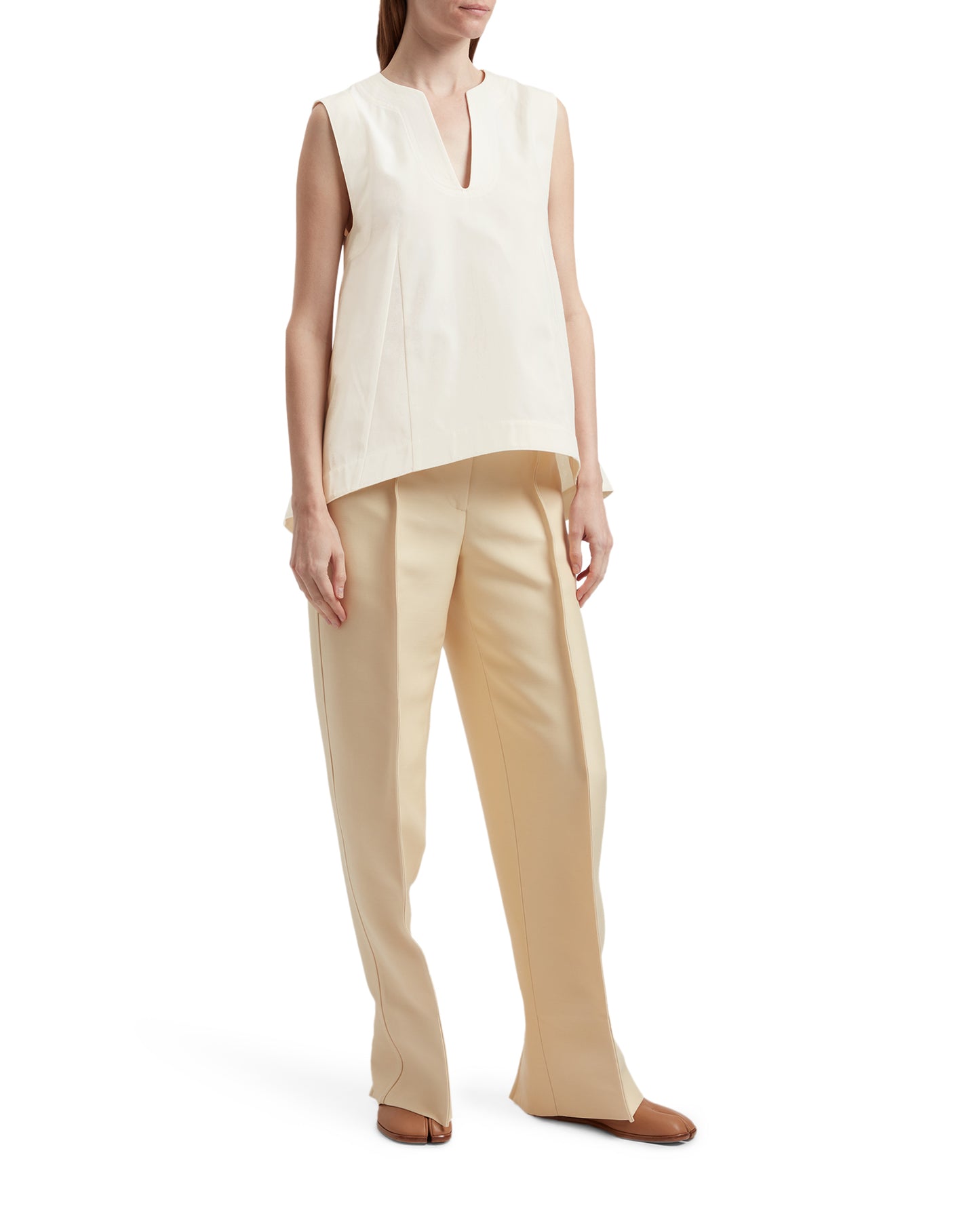 JIL SANDER Voluminous sleeveless top