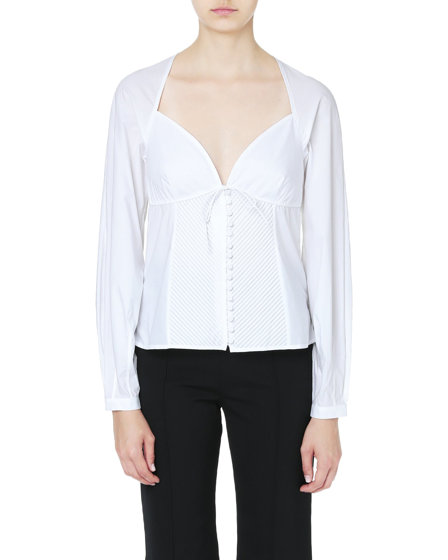 JONATHAN SIMKHAI June pintucked top