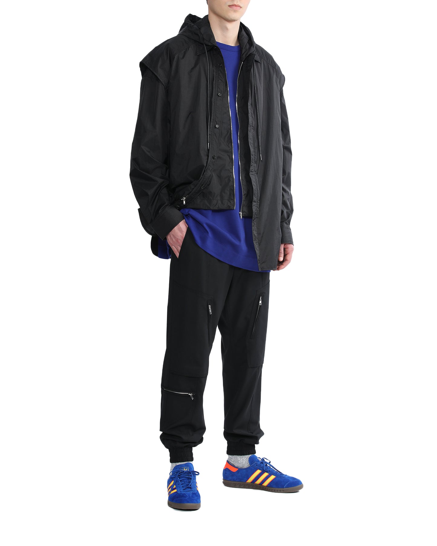 JUUN.J Reversible hooded light jacket