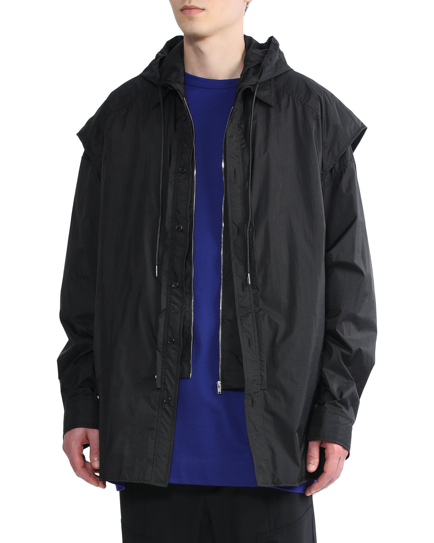 JUUN.J Reversible hooded light jacket