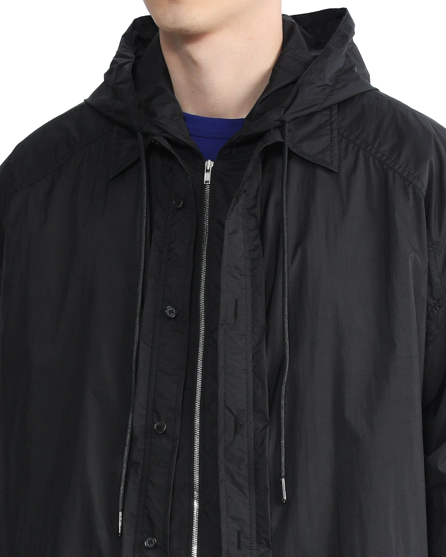 JUUN.J Reversible hooded light jacket