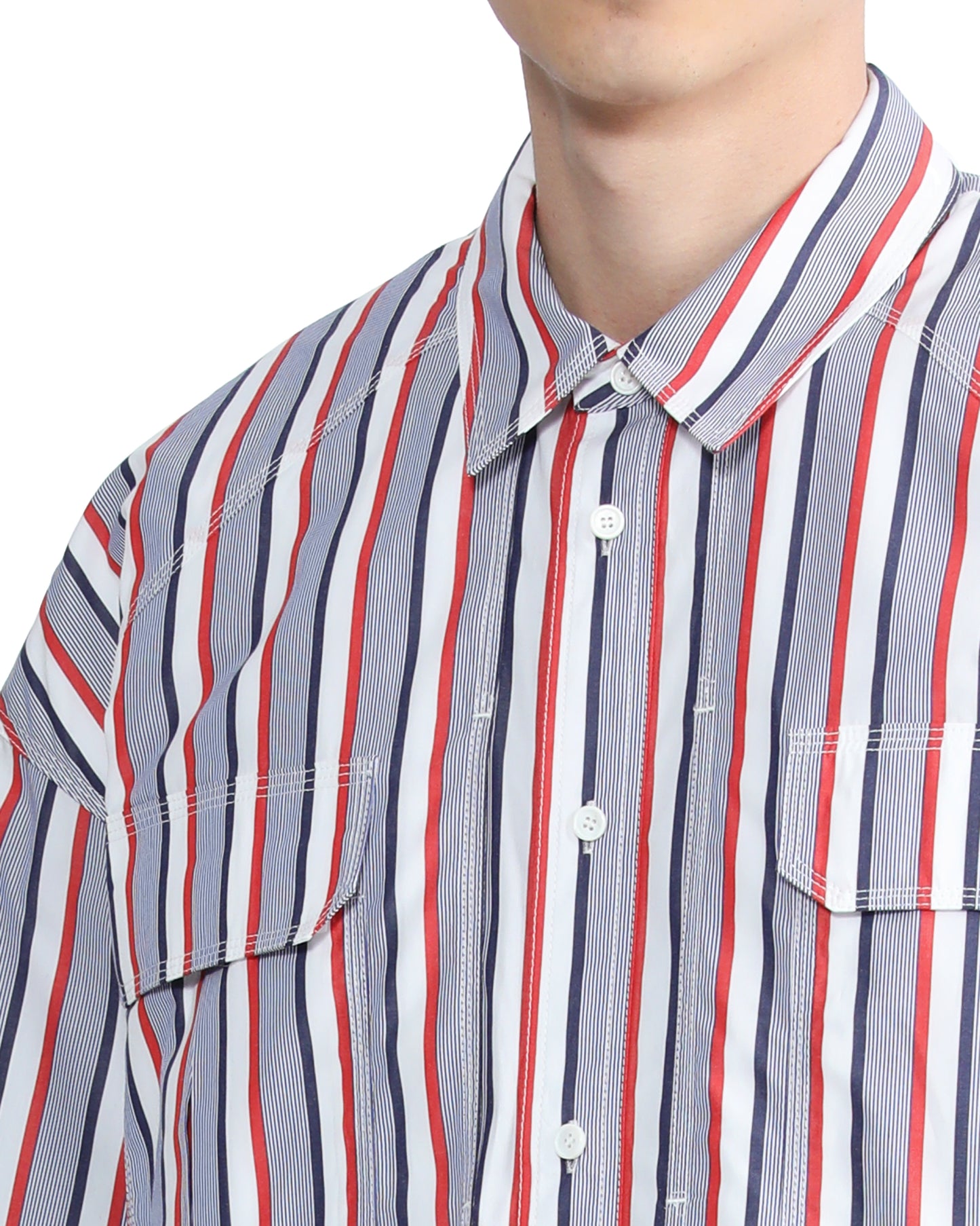 JUUN.J Striped short sleeve shirt