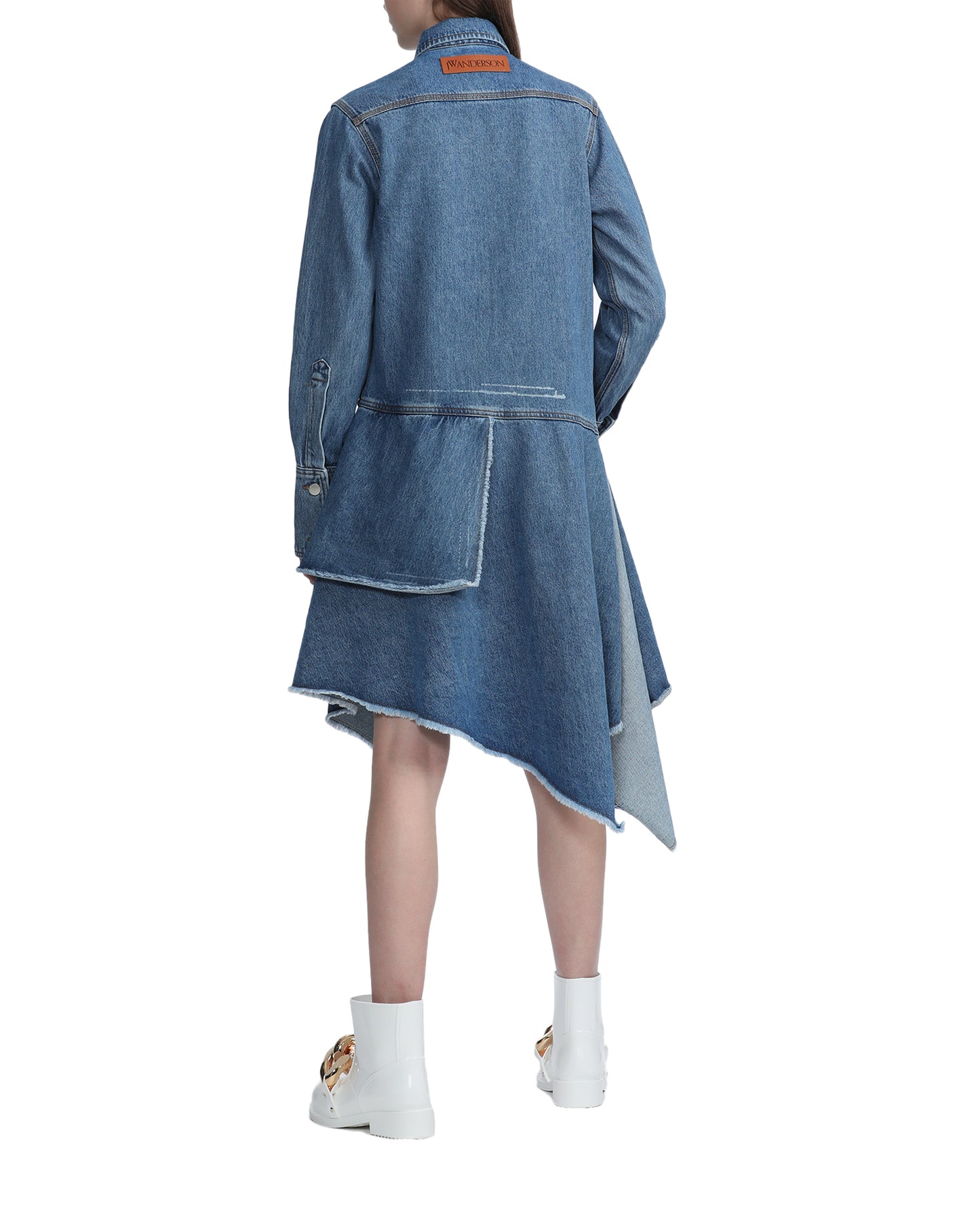 JW ANDERSON Asymmetric denim dress