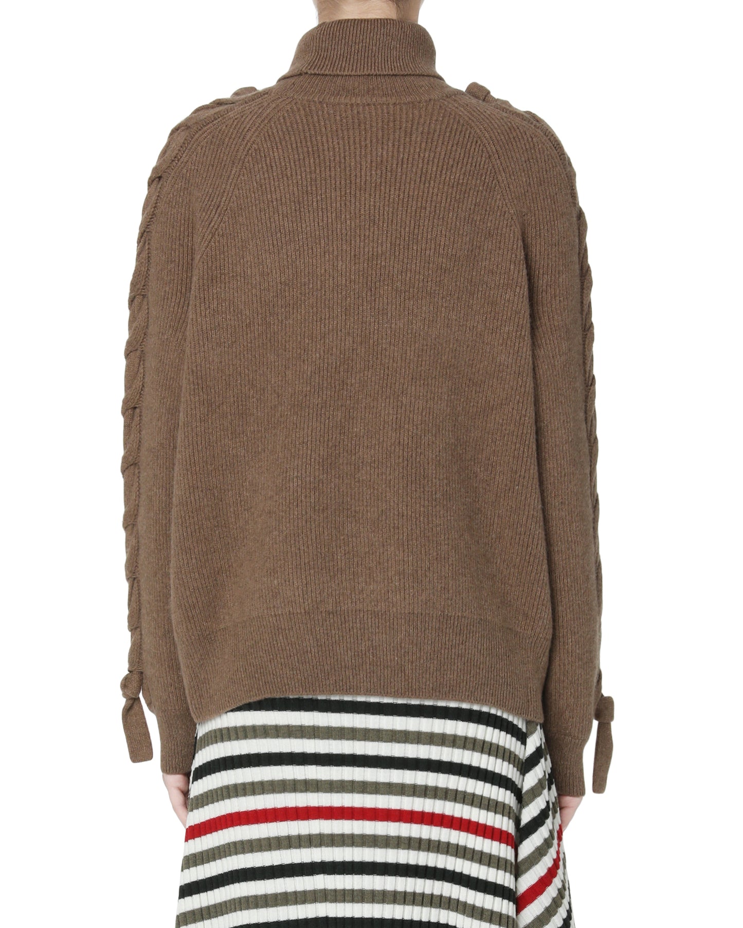 JW ANDERSON Cable-knit sleeves sweater