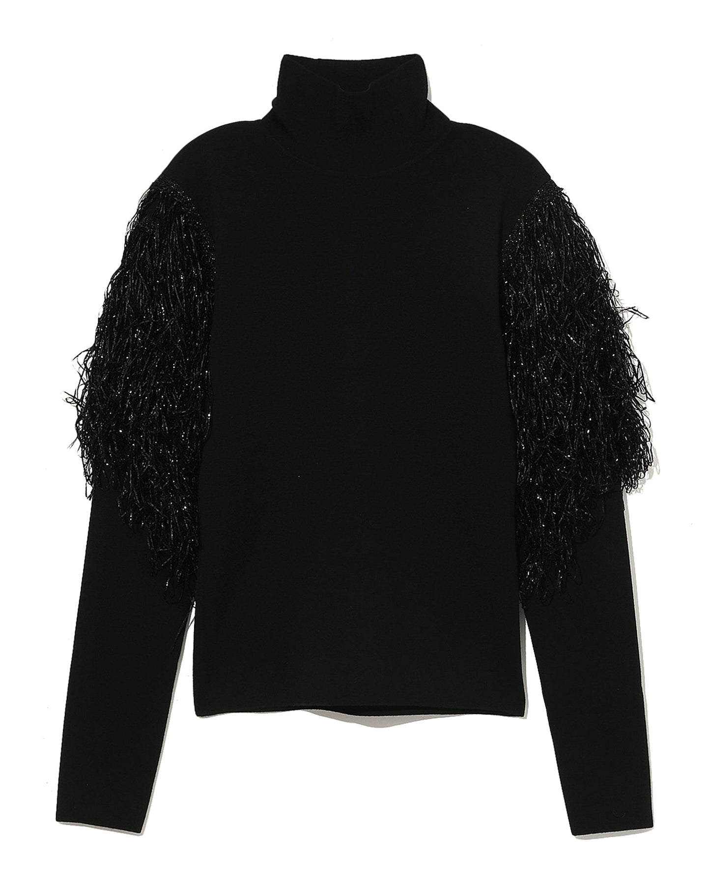 JW ANDERSON Fringes embellished turtleneck sweater