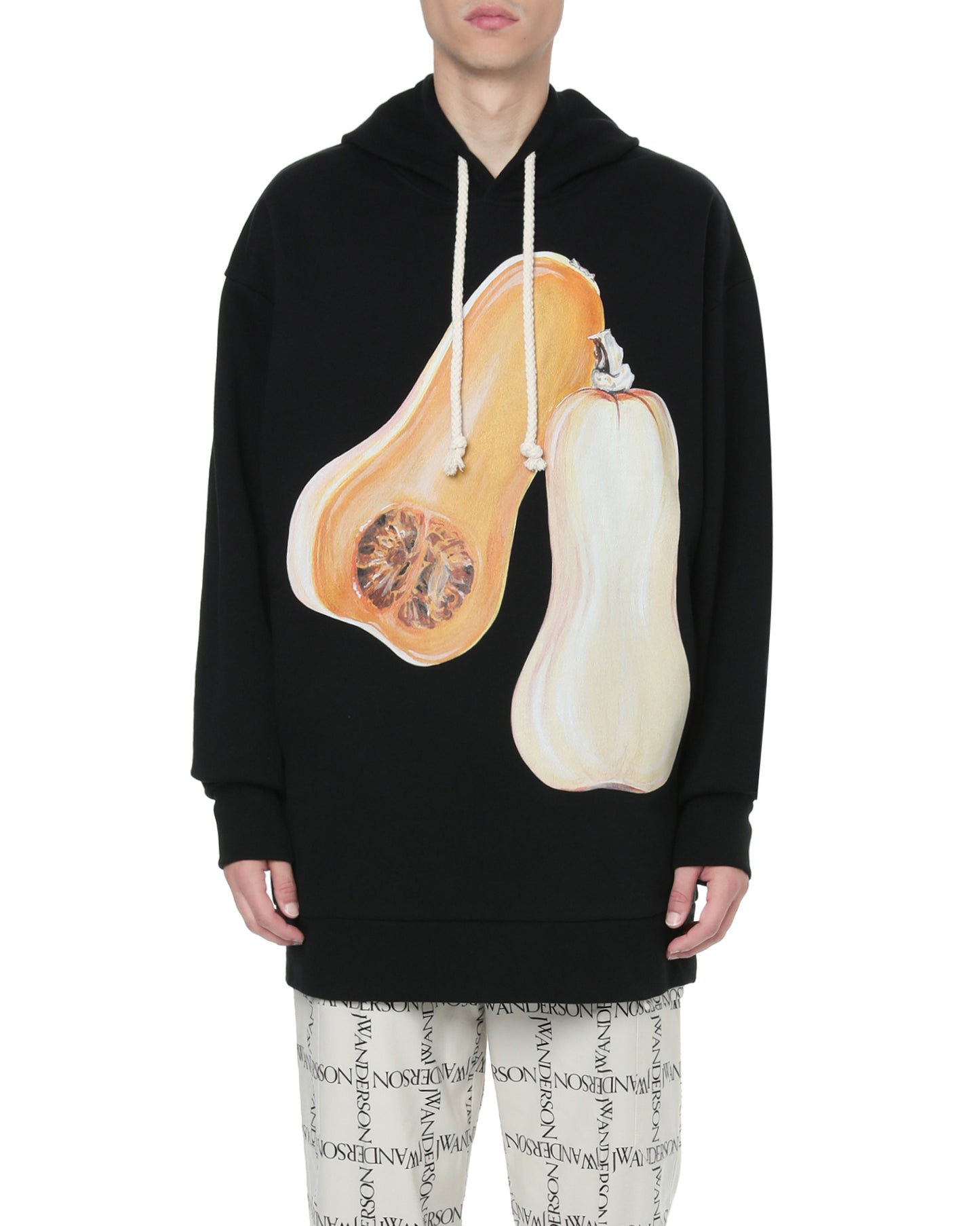 JW ANDERSON Oversized veggie printed hoodie