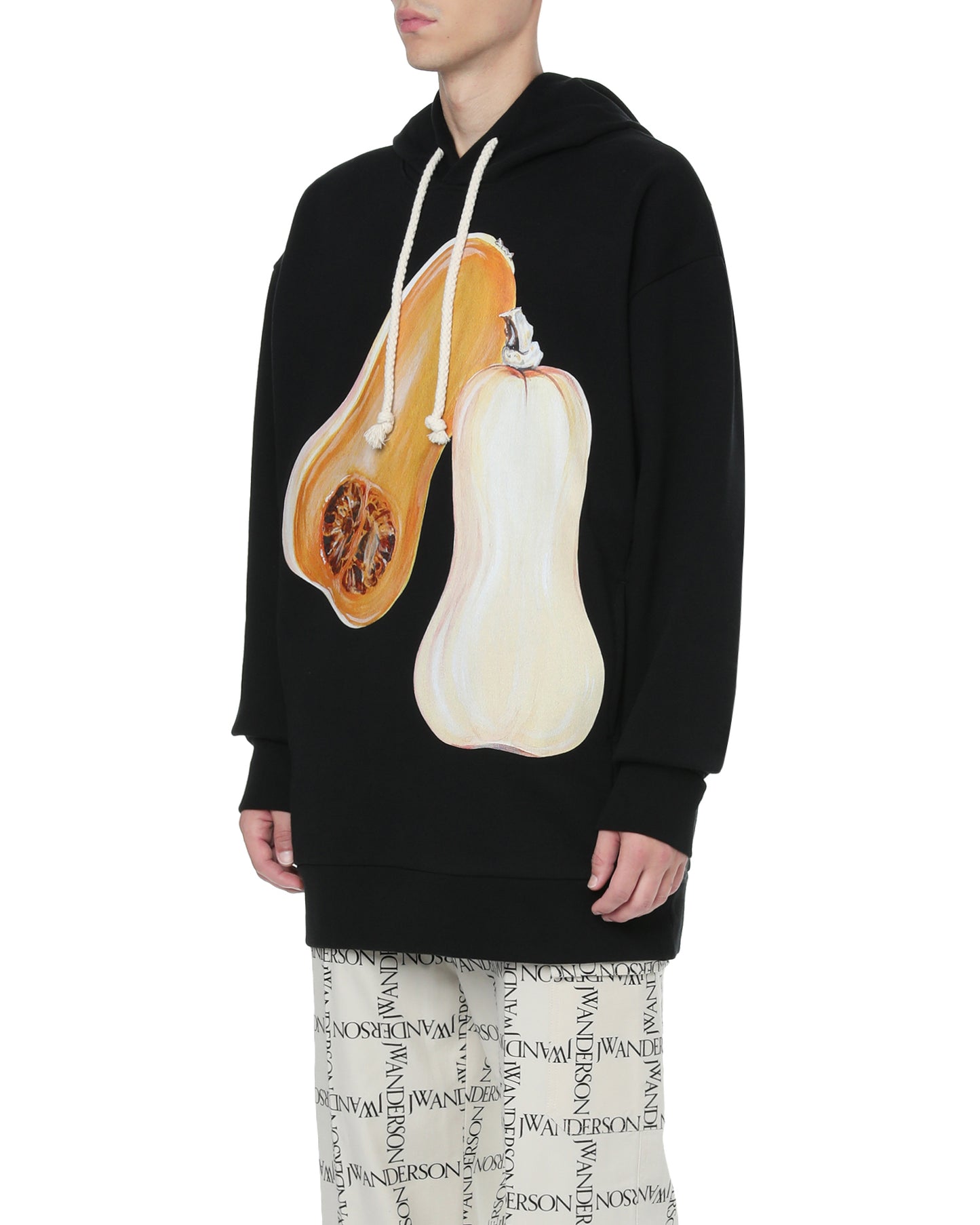 JW ANDERSON Oversized veggie printed hoodie