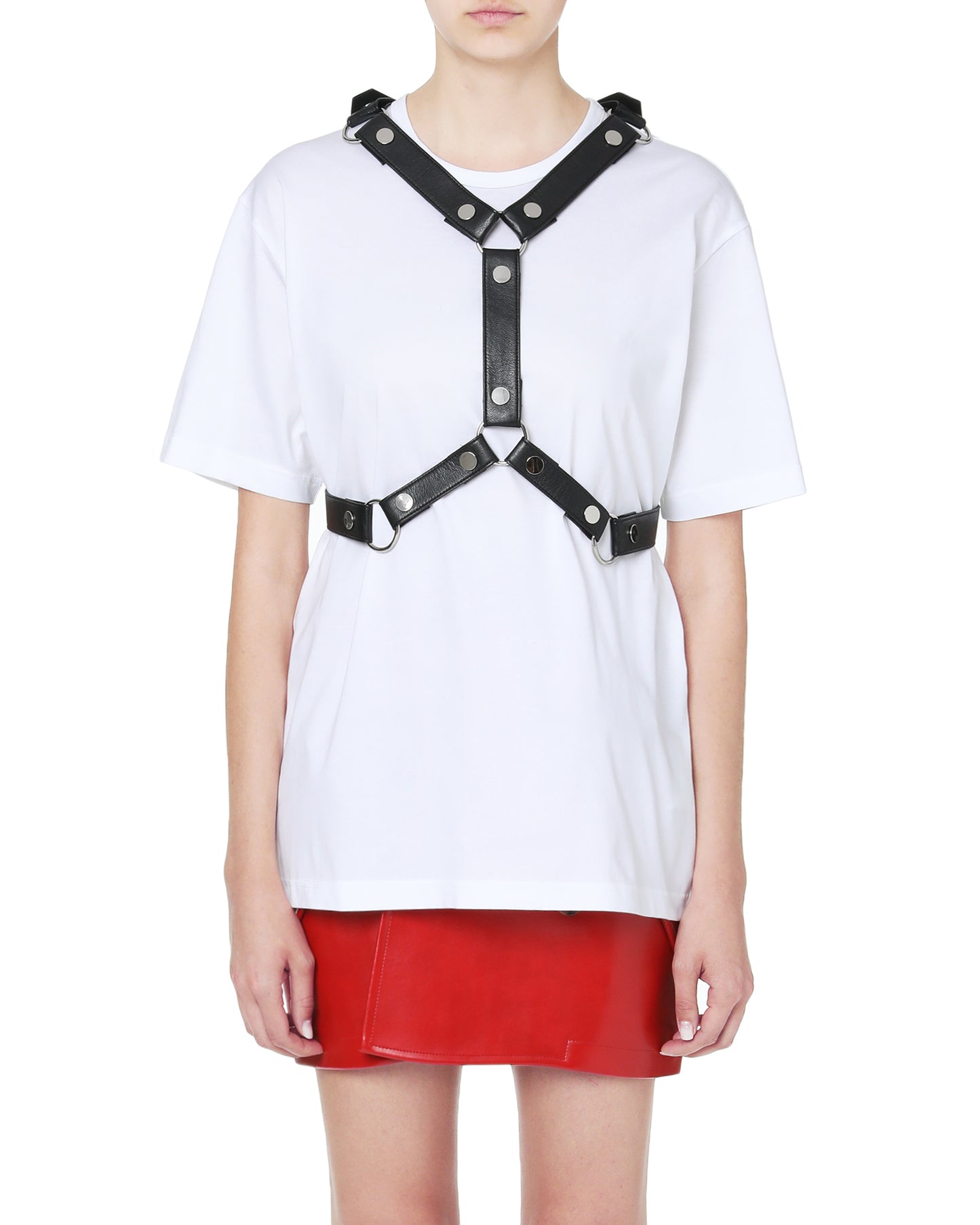 JUNYA WATANABE Studded harness strap tee