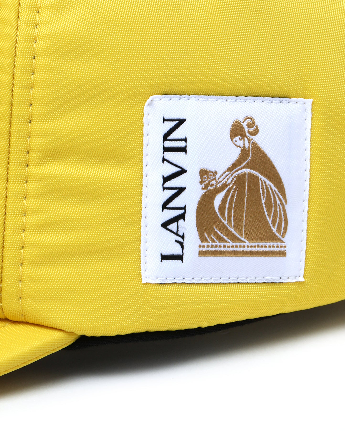 LANVIN Logo embroidered cap