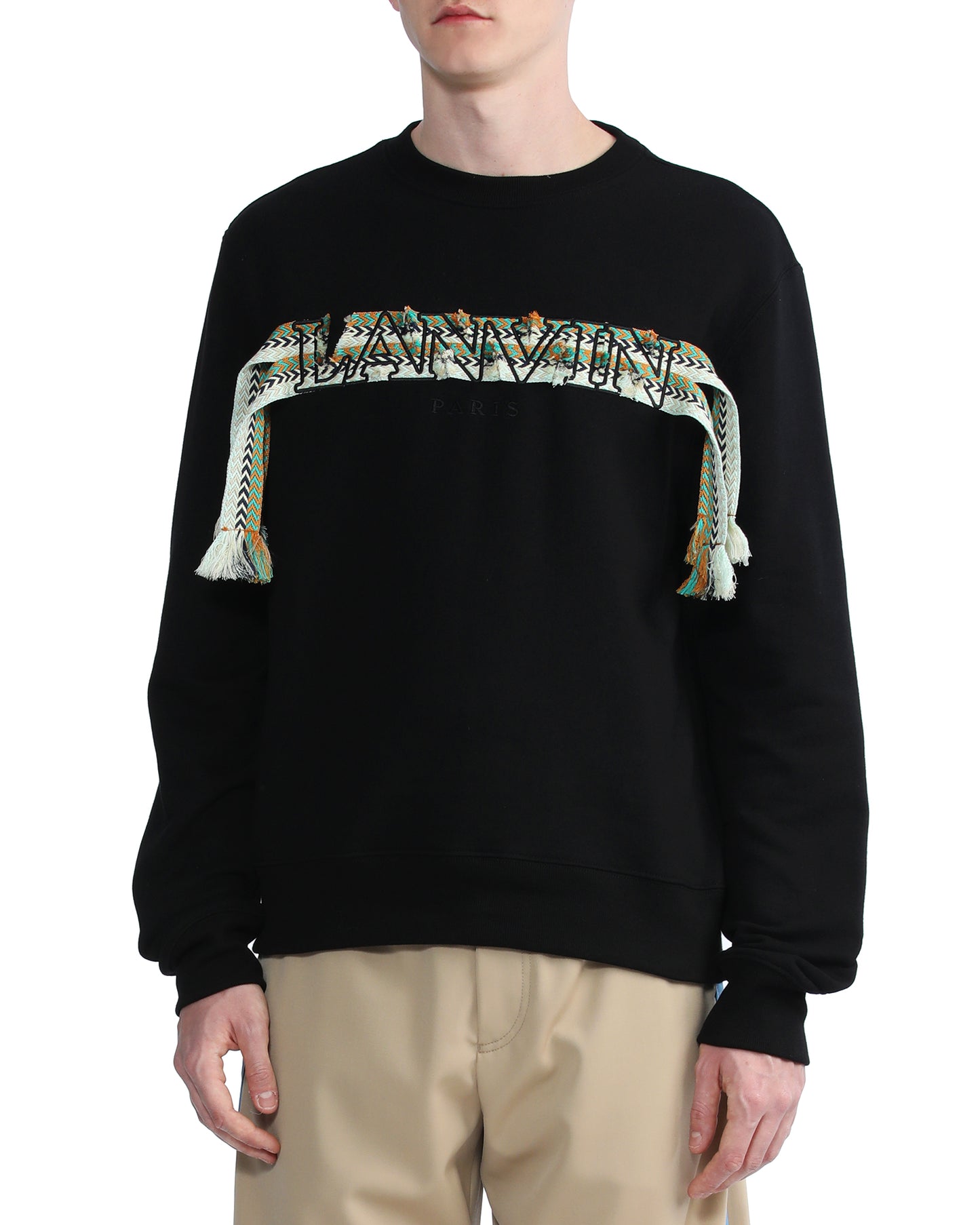 LANVIN Curb embroidered sweat