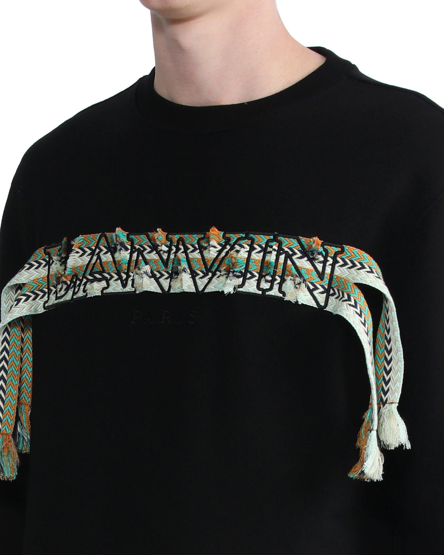 LANVIN Curb embroidered sweat