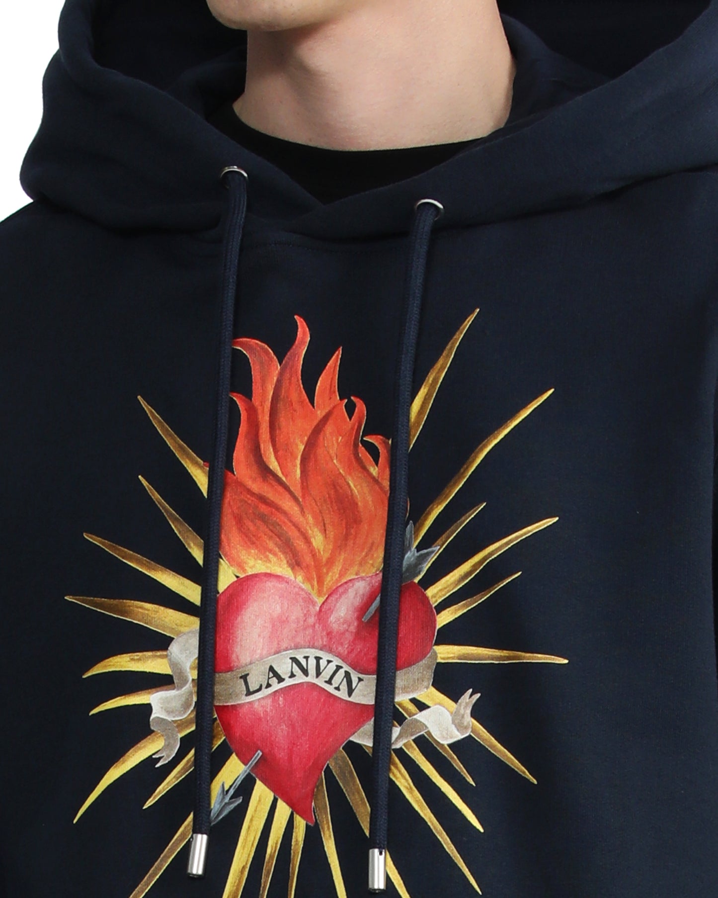 LANVIN Printed hoodie