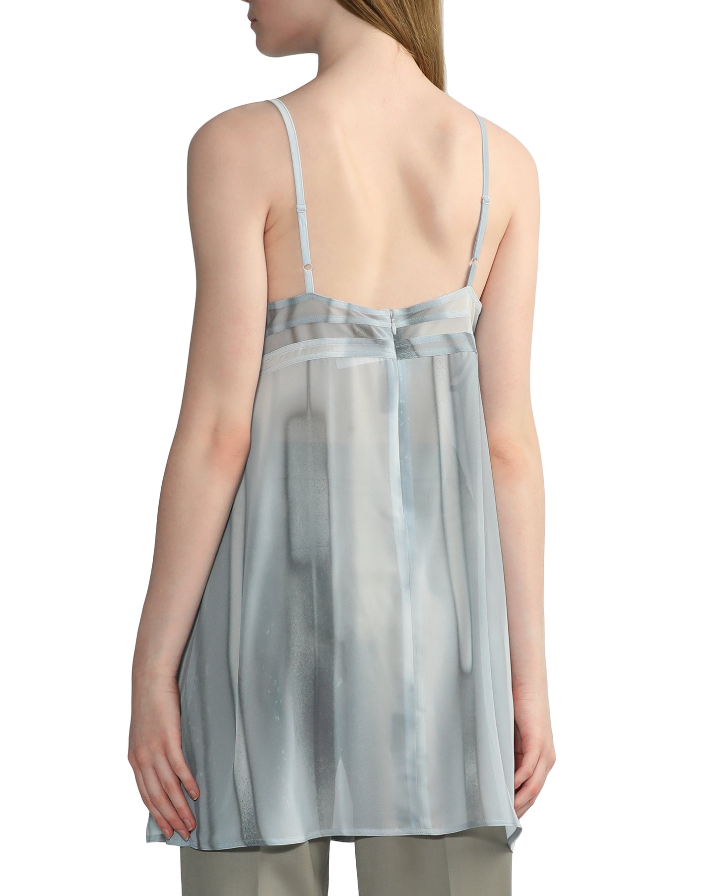 LOW CLASSIC New see-through stitch dress