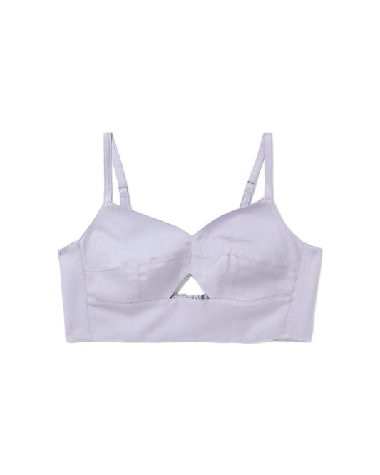 LVIR Satin bending bralette