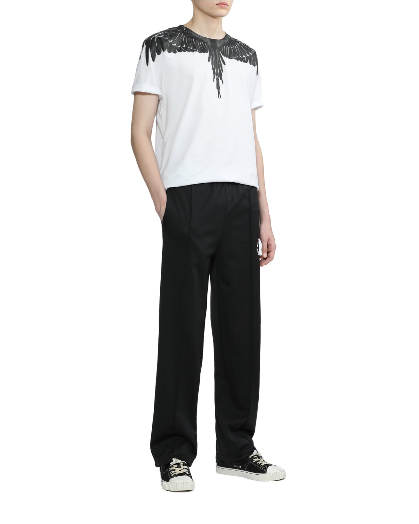 MARCELO BURLON Tempera cross trackpants